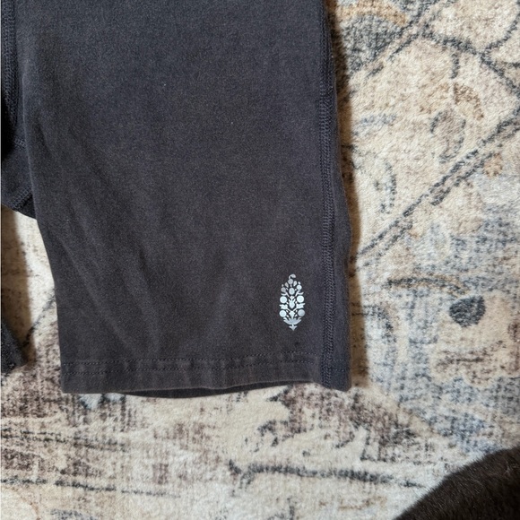 FP Movement by Free People Charcoal V-Neck Pajama Set - Picture 4 of 4